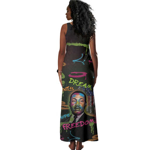 Martin Luther King Jr Day Tank Maxi Dress What Are You Doing For Others - African Pride