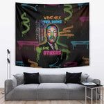 Martin Luther King Jr Day Tapestry What Are You Doing For Others - African Pride