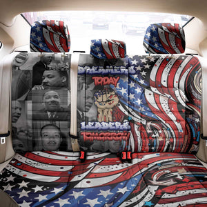 Martin Luther King Jr Day Back Car Seat Cover Dreamers Today Leaders Tomorrow - African Pride