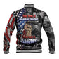 Martin Luther King Jr Day Baseball Jacket Dreamers Today Leaders Tomorrow - African Pride
