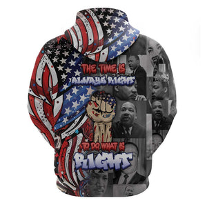 Martin Luther King Jr Day Hoodie Dreamers Today Leaders Tomorrow - African Pride