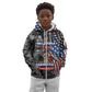 Martin Luther King Jr Day Kid Hoodie Dreamers Today Leaders Tomorrow - African Pride