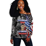 Martin Luther King Jr Day Off Shoulder Sweater Dreamers Today Leaders Tomorrow - African Pride