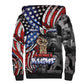 Martin Luther King Jr Day Sherpa Hoodie Dreamers Today Leaders Tomorrow - African Pride