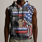 Martin Luther King Jr Day Sleeveless Hoodie Dreamers Today Leaders Tomorrow - African Pride