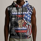 Martin Luther King Jr Day Sleeveless Zip Hoodie Dreamers Today Leaders Tomorrow - African Pride