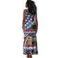 Martin Luther King Jr Day Tank Maxi Dress Dreamers Today Leaders Tomorrow - African Pride