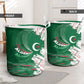 Algeria Football Laundry Basket Glitch Effect Desert Lines And Star Crescent