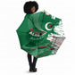 Algeria Football Umbrella Glitch Effect Desert Lines And Star Crescent