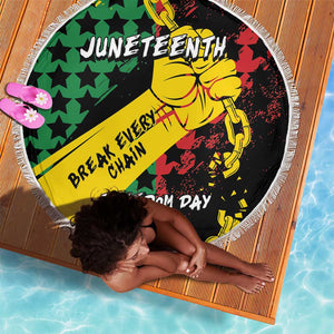 Juneteenth 1865 Beach Blanket Break Every Chain