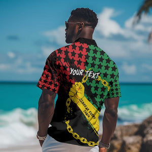 Personalized Juneteenth 1865 Hawaiian Shirt Break Every Chain