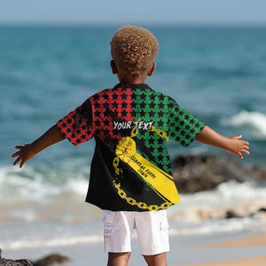 Personalized Juneteenth 1865 Kid Hawaiian Shirt Break Every Chain