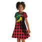 Personalized Juneteenth 1865 Kid Short Sleeve Dress Break Every Chain