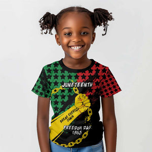 Personalized Juneteenth 1865 Kid T shirt Break Every Chain