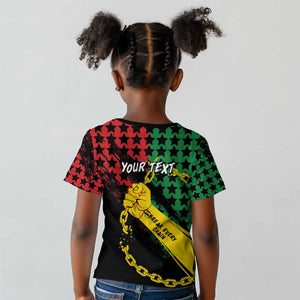 Personalized Juneteenth 1865 Kid T shirt Break Every Chain