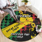 Juneteenth 1865 Round Carpet Break Every Chain