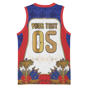 Custom Haiti Nan Mondyal 2026 Basketball Jersey Road To Glory