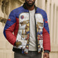 Custom Haiti Nan Mondyal 2026 Bomber Puffer Jacket Road To Glory