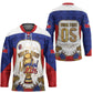 Custom Haiti Nan Mondyal 2026 Hockey Jersey Road To Glory