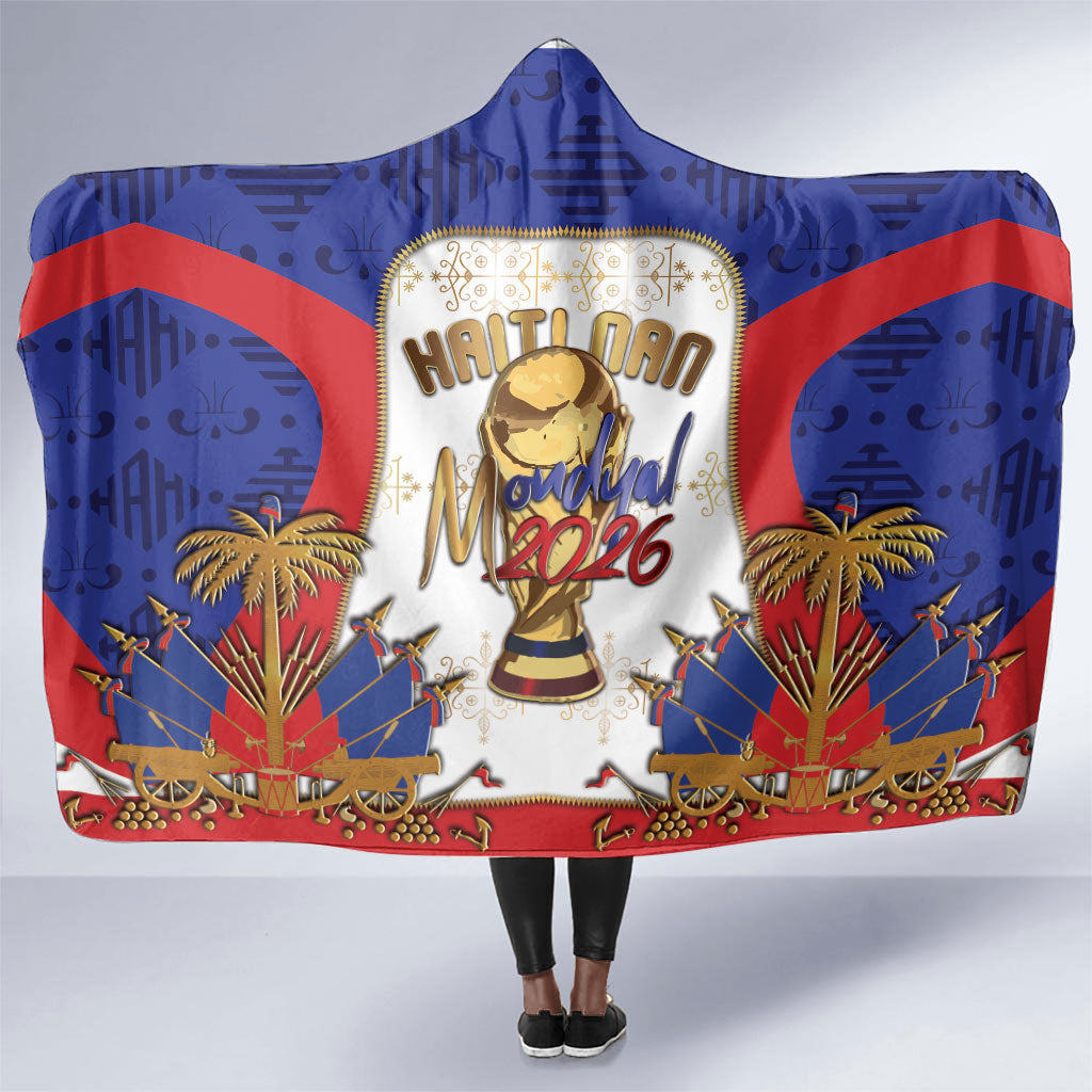 Haiti Nan Mondyal 2026 Hooded Blanket Road To Glory