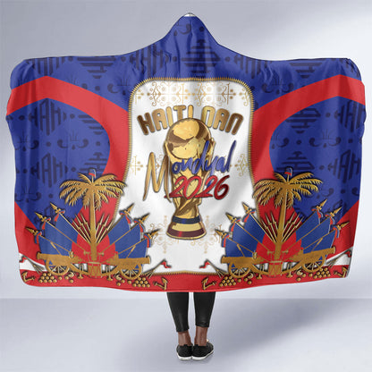 Haiti Nan Mondyal 2026 Hooded Blanket Road To Glory