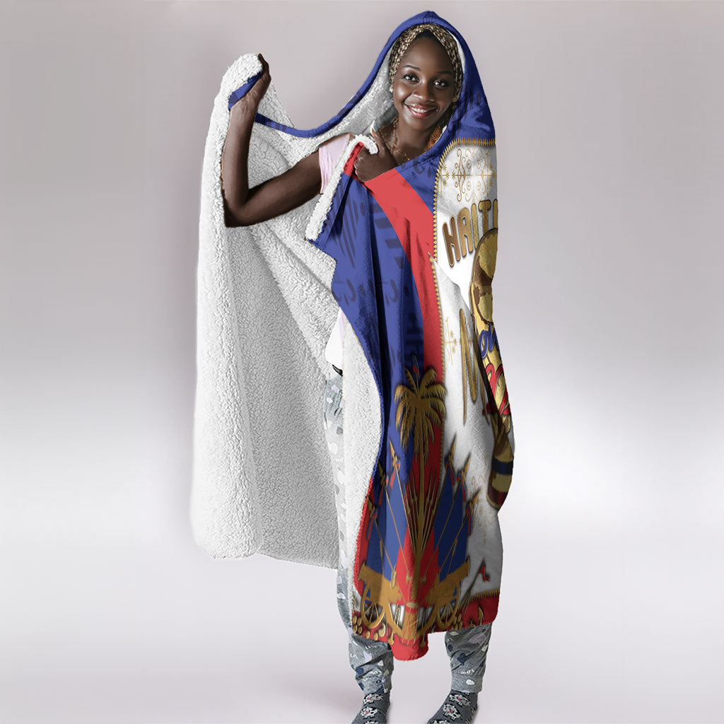 Haiti Nan Mondyal 2026 Hooded Blanket Road To Glory