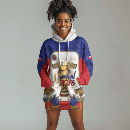 Custom Haiti Nan Mondyal 2026 Hoodie Dress Road To Glory