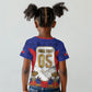 Custom Haiti Nan Mondyal 2026 Kid T shirt Road To Glory