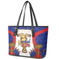 Haiti Nan Mondyal 2026 Leather Tote Bag Road To Glory