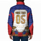 Custom Haiti Nan Mondyal 2026 Padded Jacket Road To Glory