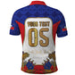 Custom Haiti Nan Mondyal 2026 Polo Shirt Road To Glory