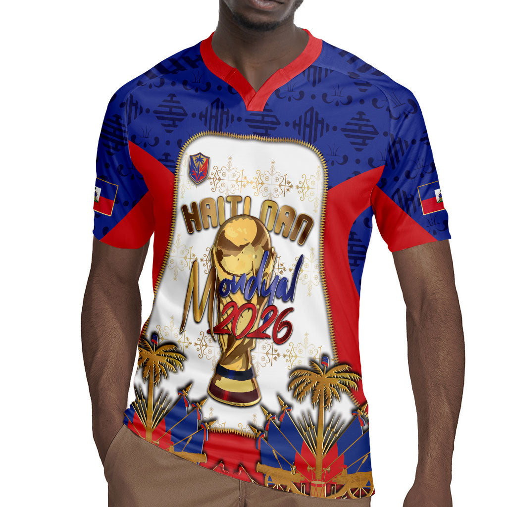 Custom Haiti Nan Mondyal 2026 Rugby Jersey Road To Glory