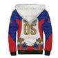 Custom Haiti Nan Mondyal 2026 Sherpa Hoodie Road To Glory