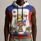 Custom Haiti Nan Mondyal 2026 Sleeveless Hoodie Road To Glory