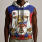 Custom Haiti Nan Mondyal 2026 Sleeveless Zip Hoodie Road To Glory