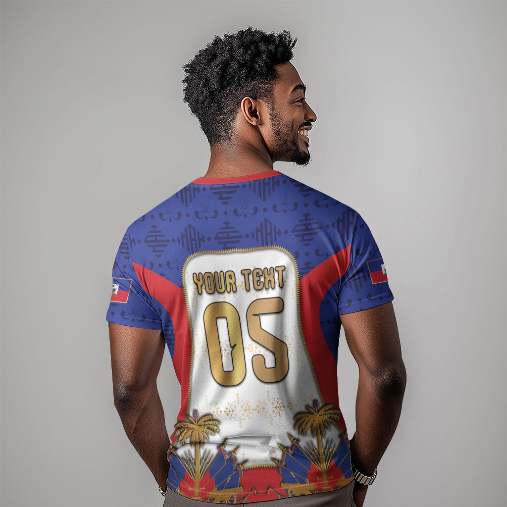 Custom Haiti Nan Mondyal 2026 T shirt Road To Glory