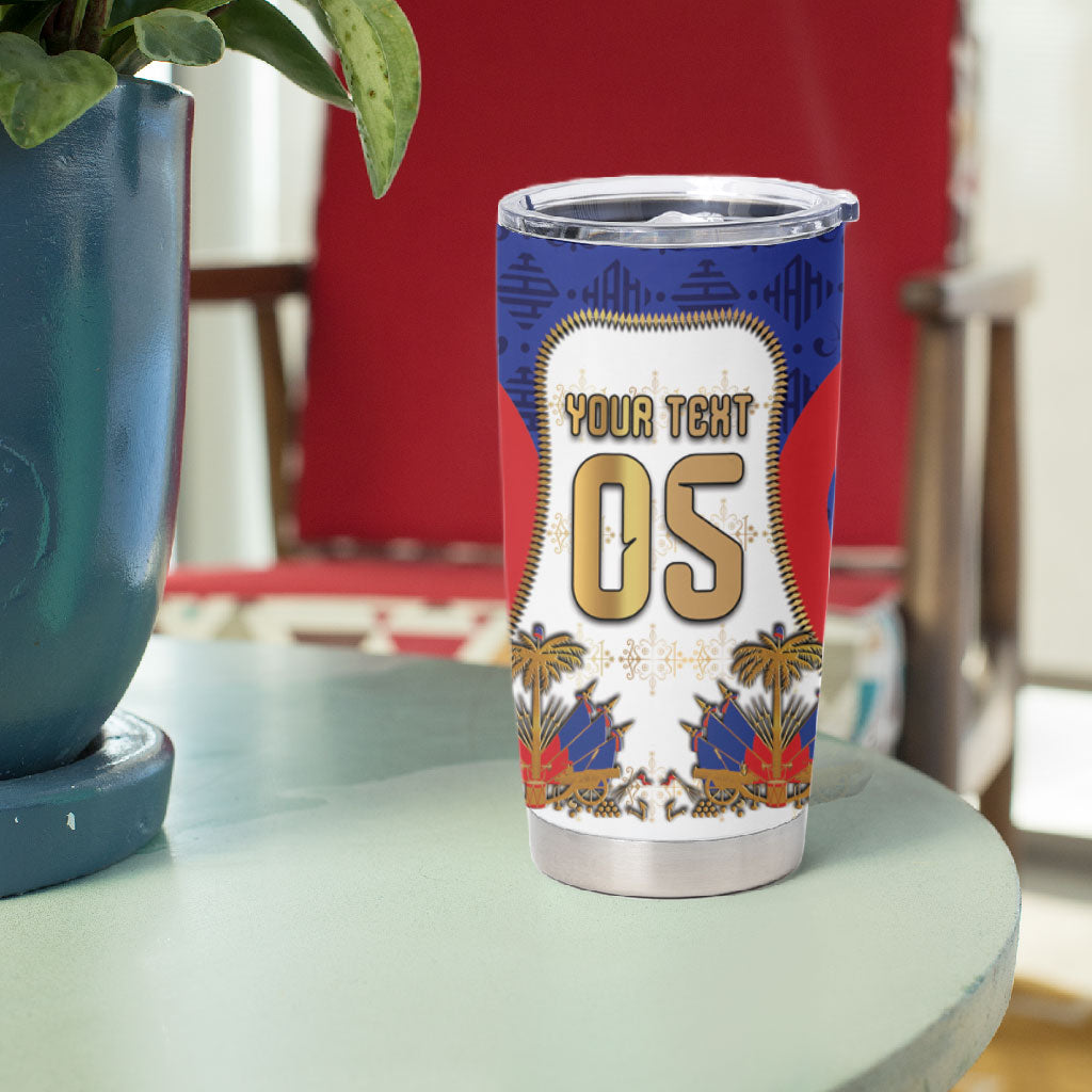 Custom Haiti Nan Mondyal 2026 Tumbler Cup Road To Glory