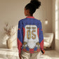 Custom Haiti Nan Mondyal 2026 Women Casual Shirt Road To Glory