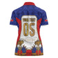 Custom Haiti Nan Mondyal 2026 Women Polo Shirt Road To Glory
