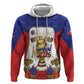 Custom Haiti Nan Mondyal 2026 Zip Hoodie Road To Glory