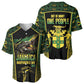 Jamaica Independence Day Baseball Jersey Crocodile Broken Chain Freedom