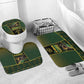 Jamaica Independence Day Bathroom Set Crocodile Broken Chain Freedom