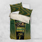 Jamaica Independence Day Bedding Set Crocodile Broken Chain Freedom