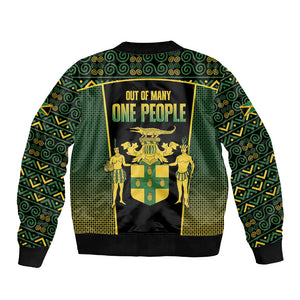Jamaica Independence Day Bomber Jacket Crocodile Broken Chain Freedom