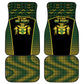 Jamaica Independence Day Car Mats Crocodile Broken Chain Freedom