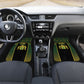 Jamaica Independence Day Car Mats Crocodile Broken Chain Freedom