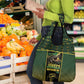 Jamaica Independence Day Grocery Bag Crocodile Broken Chain Freedom