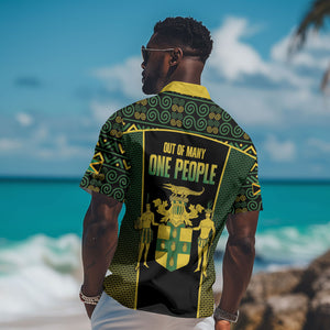 Jamaica Independence Day Hawaiian Shirt Crocodile Broken Chain Freedom