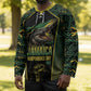 Jamaica Independence Day Hockey Jersey Crocodile Broken Chain Freedom