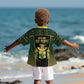 Jamaica Independence Day Kid Hawaiian Shirt Crocodile Broken Chain Freedom